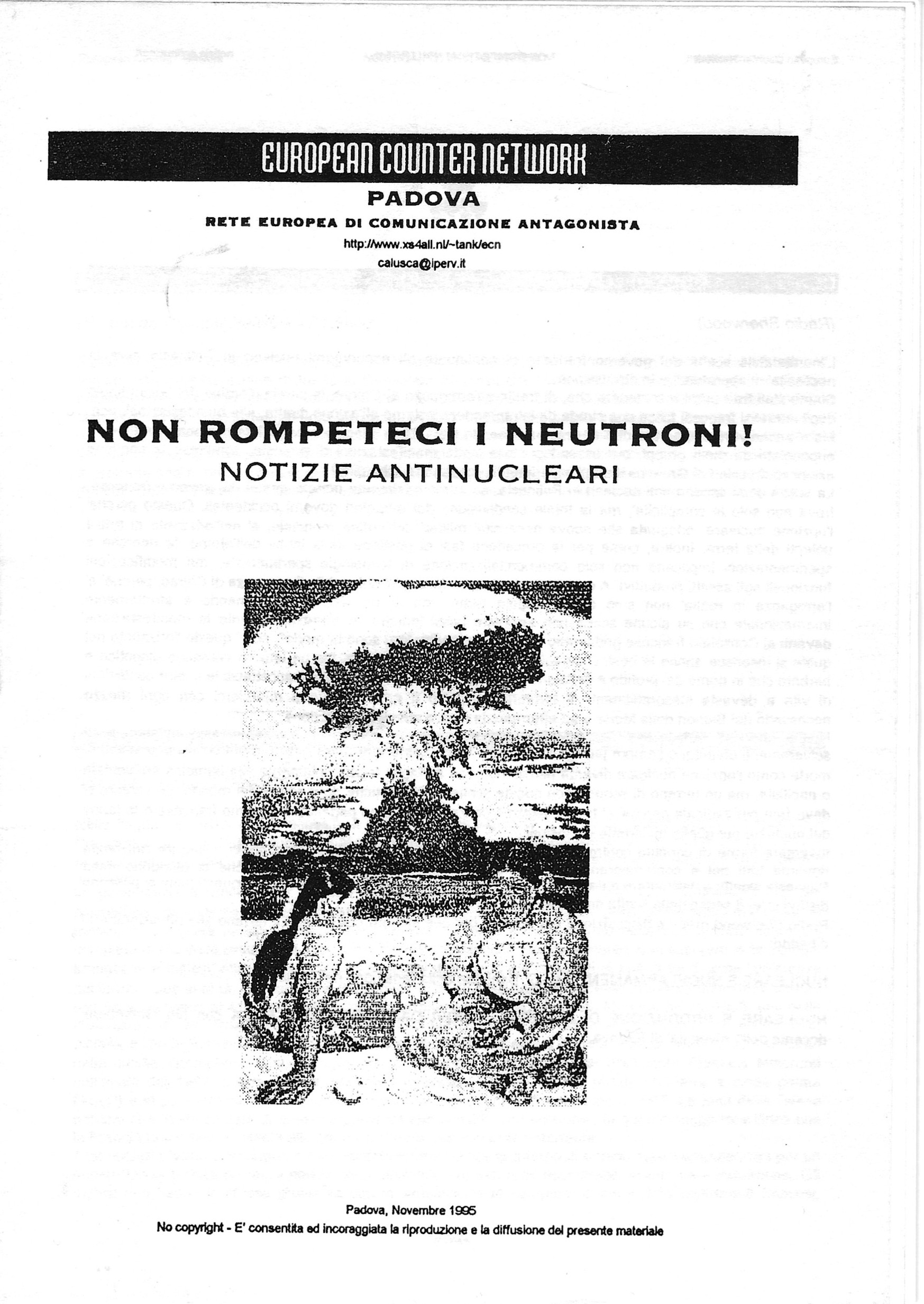 Non rompeteci i neutroni!