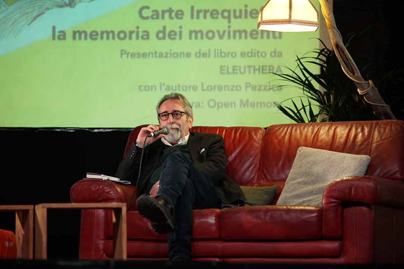 A Sherbooks la presentazione di “Carte Irrequiete: la memoria dei movimenti” (Elèuthera, 2025)